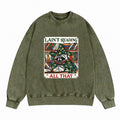 I ain’t reading all that Raccoon Washed Crewneck Sweatshirt