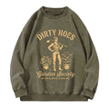 Vintage Dirty Hoes Garden Society Washed Crewneck Sweatshirt