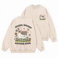 Funny Goose Bought Another Book Washed Crewneck Sweatshirt