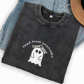 Embroidered Read More Boooooks Washed Crew Neck T-Shirt