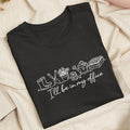 Embroidered I'll be in My Office Classic Adult Unisex Crew Neck T-Shirt