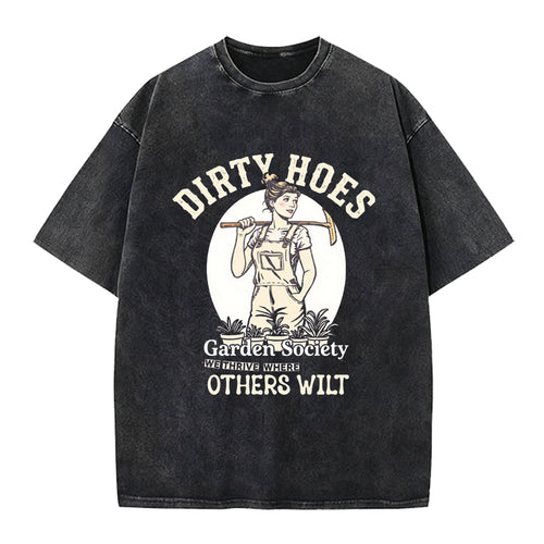 Dirty Hoes Garden Society Washed Crew Neck T-Shirt