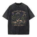 All Plants are Edible Gardening Washed Crew Neck T-Shirt