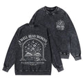 A Well Read Woman Is a Dangerous Washed Crewneck Sweatshirt
