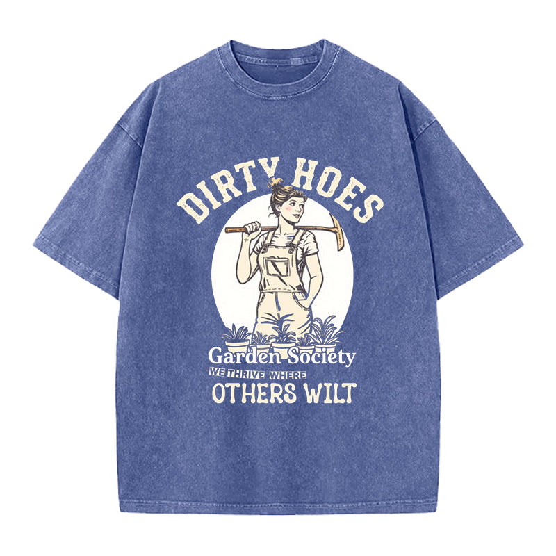 Dirty Hoes Garden Society Washed Crew Neck T-Shirt