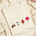 Embroidered Cozy Autumn Classic Adult Unisex Crew Neck T-Shirt