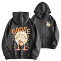 Funny Goose Adult Unisex Full Zip Hoodie
