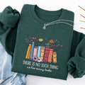Embroidered Floral Book Classic Crewneck Sweatshirt