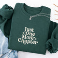 Embroidered Just One More Chapter Classic Crewneck Sweatshirt