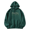 Embroidered Daisy Classic Adult Unisex Hoodie