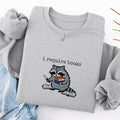 Embroidered I Required Books Classic Crewneck Sweatshirt