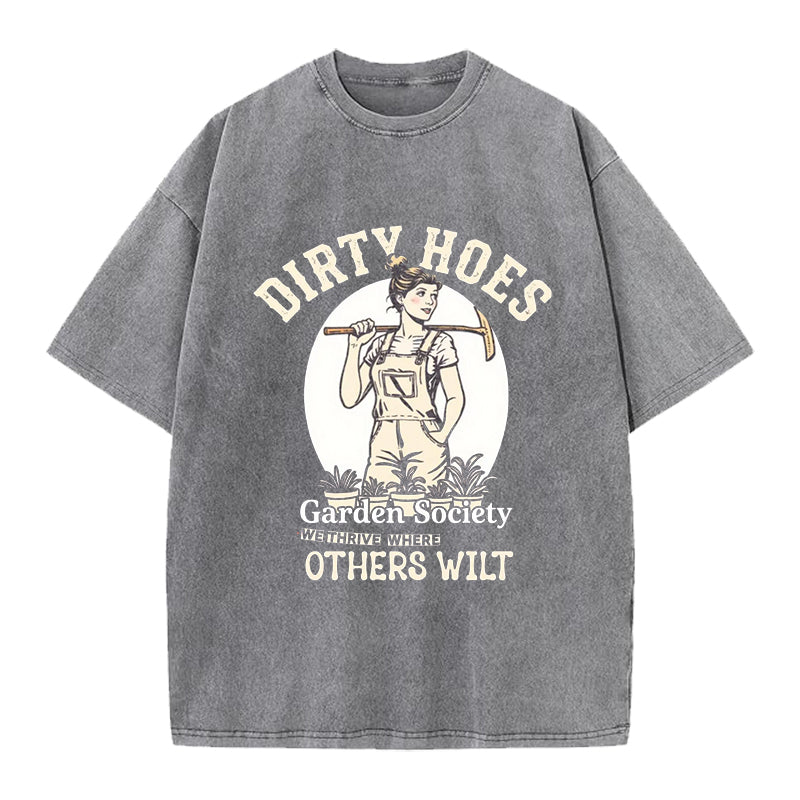 Dirty Hoes Garden Society Washed Crew Neck T-Shirt