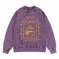 A Well Read Woman Is A Dangerous Creature Washed Crewneck Sweatshirt