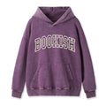 Embroidered Classic Bookish Washed Hoodie