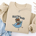 Embroidered Read Mo Books Classic Crewneck Sweatshirt