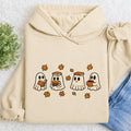 Embroidered Autumn Bookish Ghost Classic Adult Unisex Hoodie