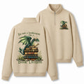 I'm Not A Book Worm I'm A Book Dragon Classic Quarter Zip Sweatshirt