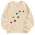 Funny Ladybug Classic Adult Unisex Crewneck Sweatshirts