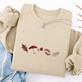Embroidered Cozy Fall Classic Crewneck Sweatshirt